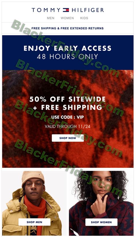 tommy hilfiger black friday sales.